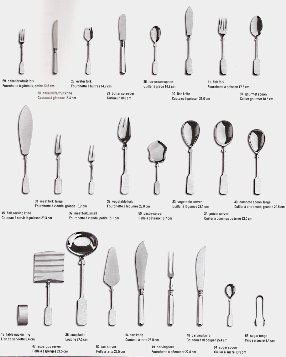 Robbe and Berking Silverware Collection, Sterling Silver, Silver Plate